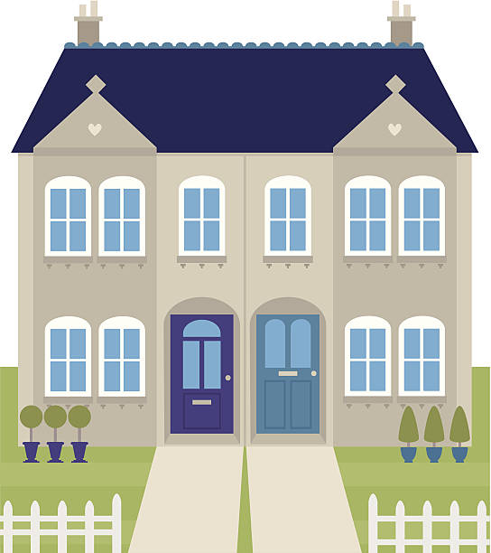 Semi Detached House Illustrations